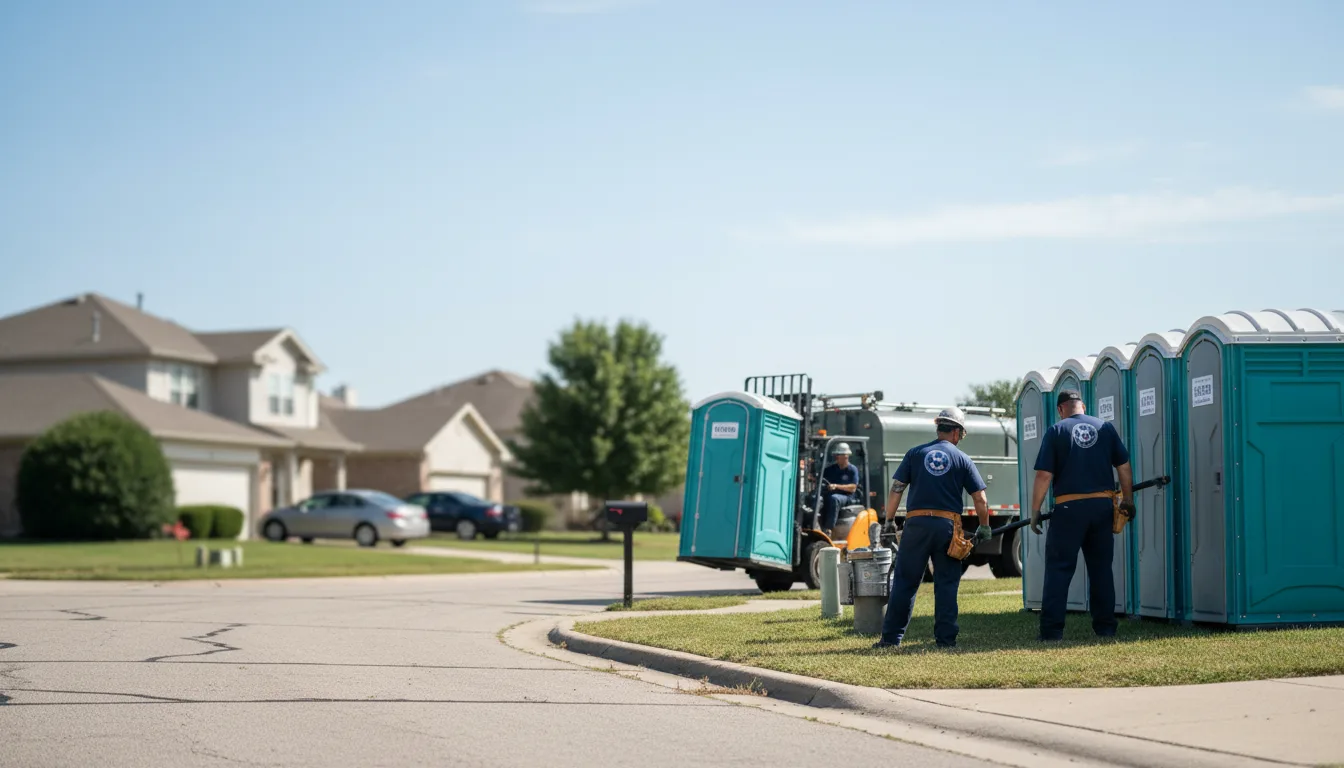 Porta Potty Rental in Goessel, KS near me
